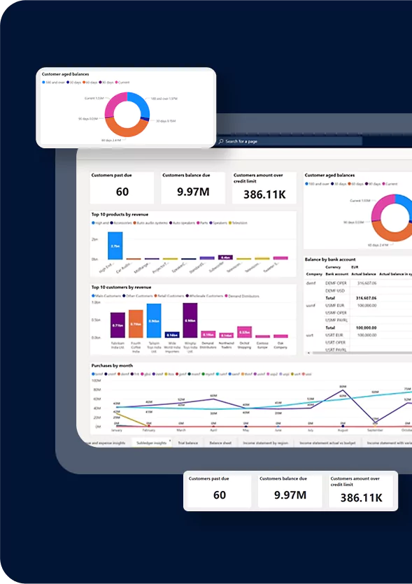Finance Module Software Interface
